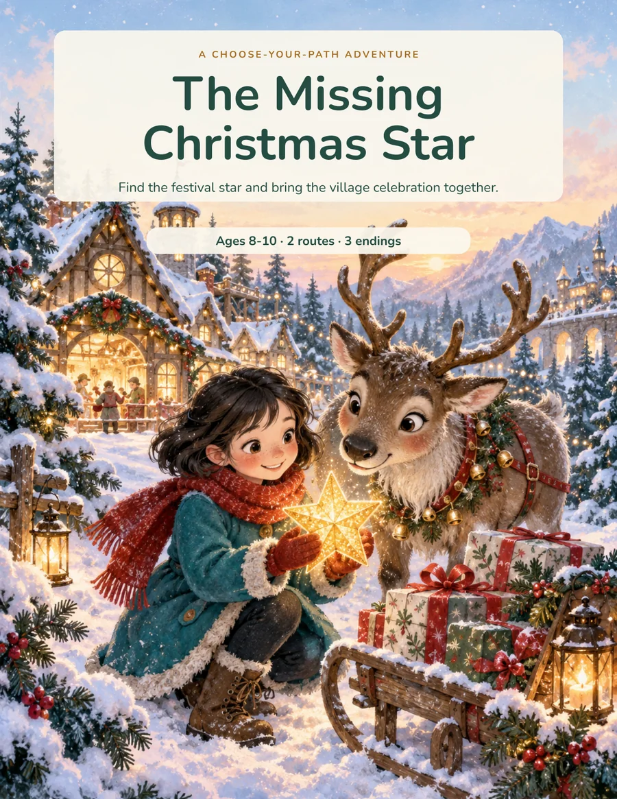Cover: The Missing Christmas Star