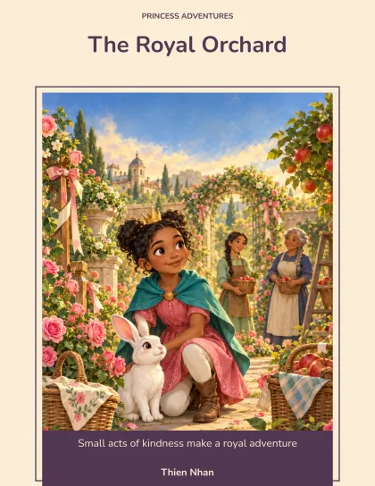 Princess adventure book cover